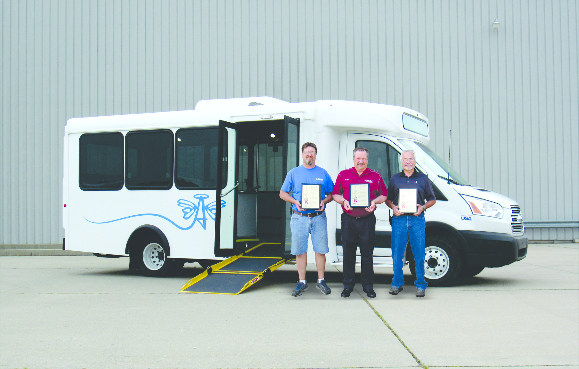 ARBOC Specialty Vehicles LLC has announced the receipt of patent number US 10,023,243 B2 for its Spirit of Independence model.