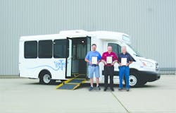 ARBOC Specialty Vehicles LLC has announced the receipt of patent number US 10,023,243 B2 for its Spirit of Independence model. ARBOC Specialty Vehicles LLC has announced the receipt of patent number US 10,023,243 B2 for its Spirit of Independence model.