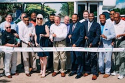 Metro Board members Sanjay Ramabhadran and Cindy Siegel along with President & CEO Tom Lambert join Missiouri City Mayor Allen Owen, U.S. Rep. Al Green and others for commemorative ribbon cutting. Metro Board members Sanjay Ramabhadran and Cindy Siegel along with President & CEO Tom Lambert join Missiouri City Mayor Allen Owen, U.S. Rep. Al Green and others for commemorative ribbon cutting.
