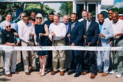 Metro Board members Sanjay Ramabhadran and Cindy Siegel along with President &amp; CEO Tom Lambert join Missiouri City Mayor Allen Owen, U.S. Rep. Al Green and others for commemorative ribbon cutting.