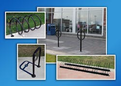 Paris Site Furnishings presents a full range of bike racks which can keep facility exteriors tidy and accessible. Paris Site Furnishings presents a full range of bike racks which can keep facility exteriors tidy and accessible.