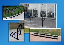 Paris Site Furnishings presents a full range of bike racks which can keep facility exteriors tidy and accessible.