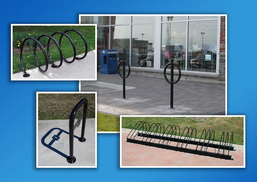 Accessible Cycle Racks Bike Racks Keep Facility Exteriors Tidy and Accessible | Mass Transit