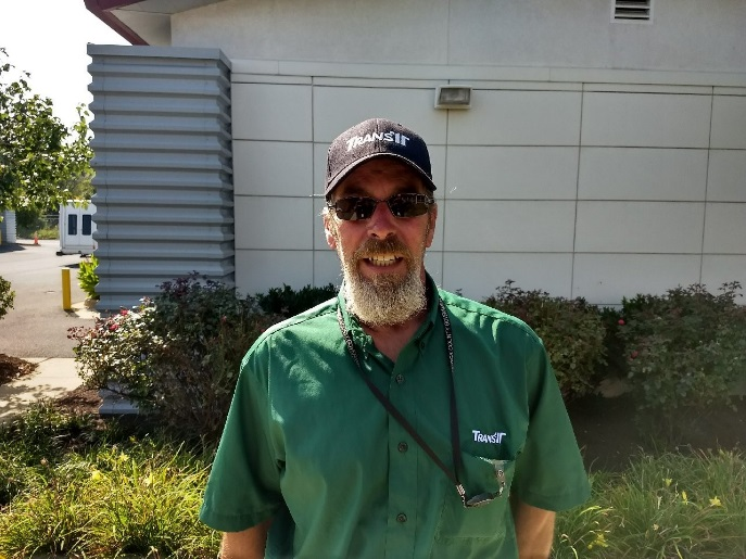 Randy Brown, 2018 Fixed Route Driver of the Year.