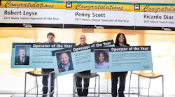 King County Metro announced a first-ever three-way tie for Operator of the Year.
