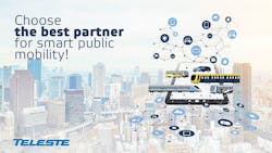 Teleste Corp. has announced it will showcase smart solutions for public mobility, together with its German subsidiary iqu Systems, at InnoTrans 2018. Teleste Corp. has announced it will showcase smart solutions for public mobility, together with its German subsidiary iqu Systems, at InnoTrans 2018.