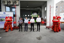 Alexander Dennis has opened a new facility in Singapore.