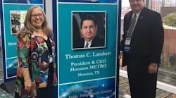 Cindy Lambert and Metro President & CEO Tom Lambert.
