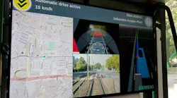 Siemens Autonomous Tram Demonstration