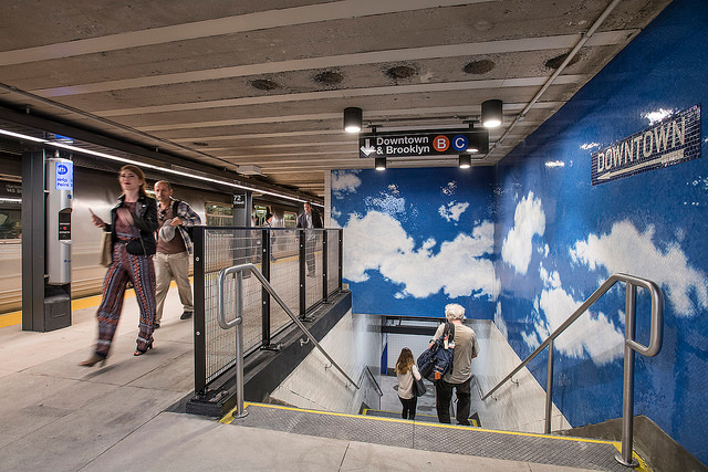 MTA) reopened the 72 St station on the B, C lines following extensive work to repair deteriorating infrastructure and modernize the station environment.