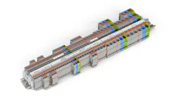 WAGO has expanded its TOPJOB'S line of DIN rail mount terminal blocks to include push-button actuation.