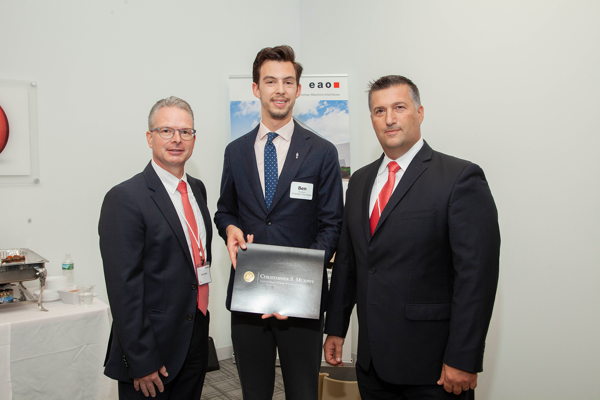 EAO recently celebrated its 40-year anniversary for its North American headquarters in Shelton, Connecticut.