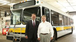 When Senator Gary Peters (D-Mich.) visited Midwest Bus Corporation for the first time recently, he got to see the operation of one of the largest public transit bus remanufacturers in the United States. When Senator Gary Peters (D-Mich.) visited Midwest Bus Corporation for the first time recently, he got to see the operation of one of the largest public transit bus remanufacturers in the United States.