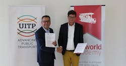 UITP and Busworld have announced a continuation of a strategic partnership that will see the two collaborate for the International Bus Conference in 2019. UITP and Busworld have announced a continuation of a strategic partnership that will see the two collaborate for the International Bus Conference in 2019.