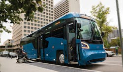 Motor Coach Industries has announced its MCI D45 CRT LE has passed the mandated U.S. Federal Transit Administration Altoona test for new bus models.