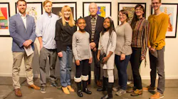 8 of the 10 winning artists with Metro Transit s David Allen Center.
