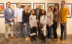 8 of the 10 winning artists with Metro Transit s David Allen Center. 8 of the 10 winning artists with Metro Transit s David Allen Center.