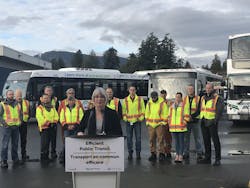 Patty Hajdu, Minister of Employment, Workforce Development and Labour, speaks at an event Nov. 16 announcing joint funding for five BC Transit projects. Patty Hajdu, Minister of Employment, Workforce Development and Labour, speaks at an event Nov. 16 announcing joint funding for five BC Transit projects.