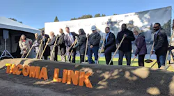 A Nov. 19 groundbreaking ceremony for Sound Transit's Hilltop Tacoma Link Extension.