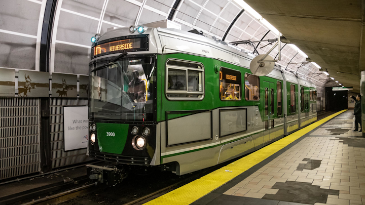 New Green Line Vehicle Enters Service On Mbta Mass Transit