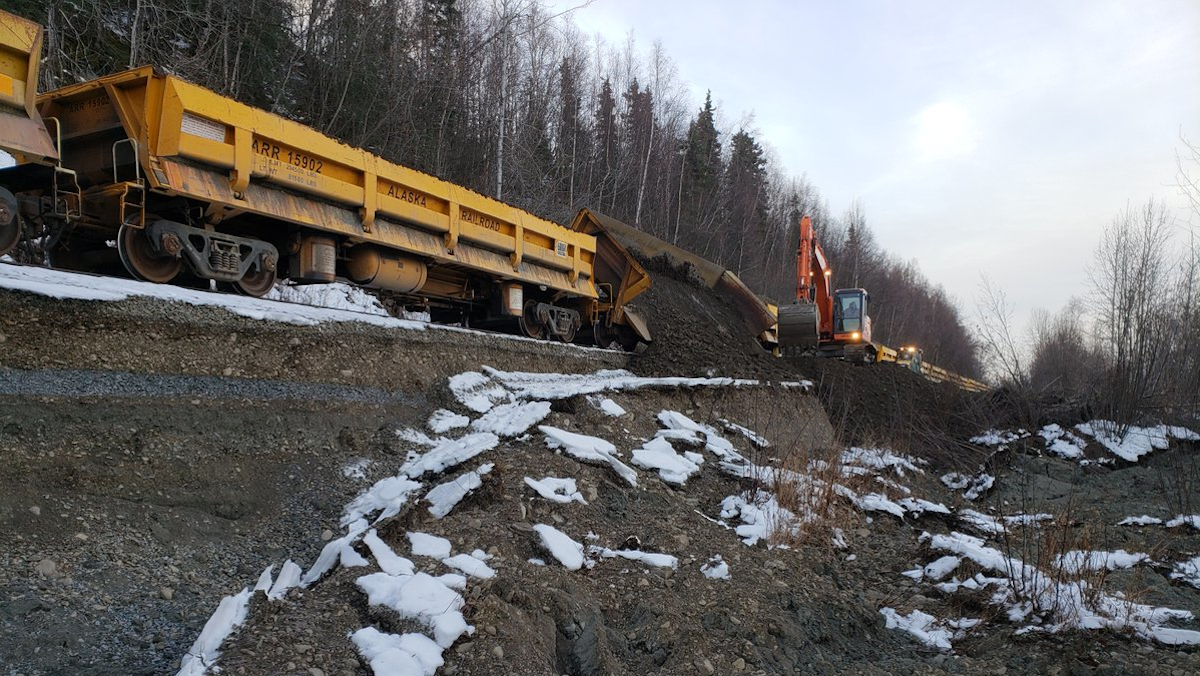 Alaska Railroad Returns Passenger And Freight Service To Entire