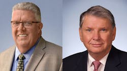 Bob Baulsir, left, will assume the role of president and CEO of Trinity Metro following the retirement of Paul Ballard in April 2019. Bob Baulsir, left, will assume the role of president and CEO of Trinity Metro following the retirement of Paul Ballard in April 2019.
