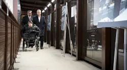 The CTA Quincy L Station recently received upgrades that made the station vertically accessible.