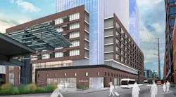 A rendering of the Raleigh Union Station bus project. The project will benefit from a $20 million BUILD grant.