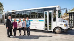 MTMA expanded its fleet with five new, 30-passenger vehicles. MTMA expanded its fleet with five new, 30-passenger vehicles.