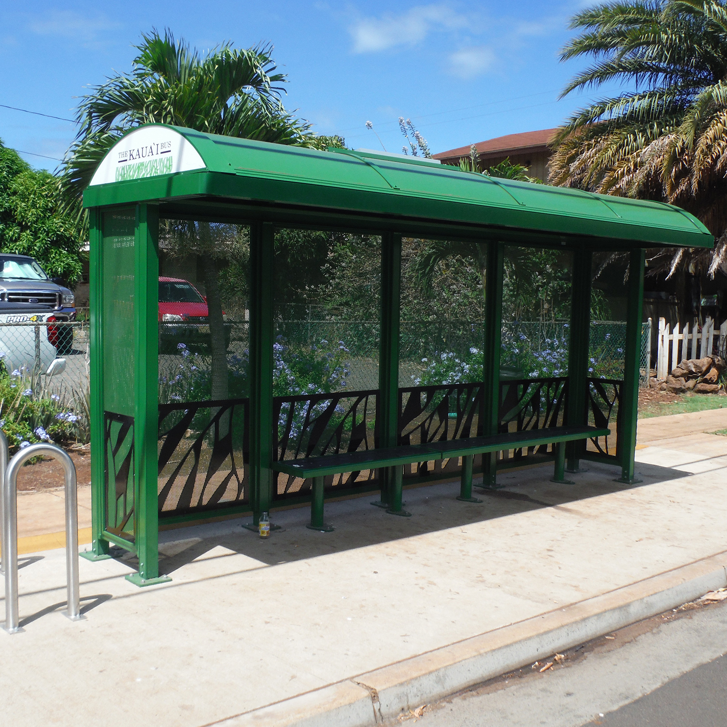Upon completion of phase four there will be a total of 62 Tolar-built sheltered stops on the island.