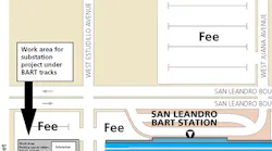 The week of January 7, 2019, Bay Area Rapid Transit plans to temporarily close some parking spaces at the San Leandro Station while the agency works to replace the traction power substation located there.