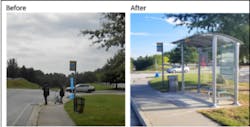 De Kalb County Marta Bus Stop Upgrade Credit De Kalb County De Kalb County Marta Bus Stop Upgrade Credit De Kalb County