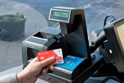 First Bus has been shortlisted for a global award for its smart ticketing program. First Bus has been shortlisted for a global award for its smart ticketing program.