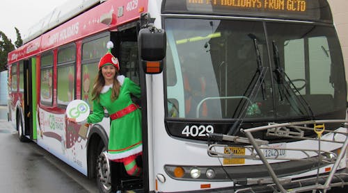 Gold Coast Transit District has announced the third annual appearance of its popular &ldquo;Elf on the GO&rdquo;.