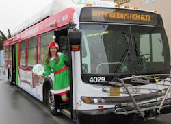 Gold Coast Transit District has announced the third annual appearance of its popular “Elf on the GO”. Gold Coast Transit District has announced the third annual appearance of its popular “Elf on the GO”.