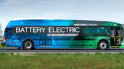 Proterra's Catalyst E2 is seen in a promotional image.