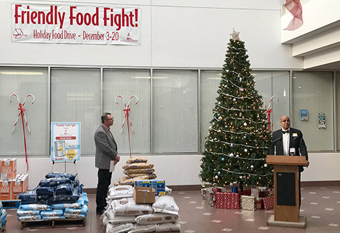 Gary Thomas, DART President/Executive Director (left) and Bruce Butler, Union Gospel Mission CEO.