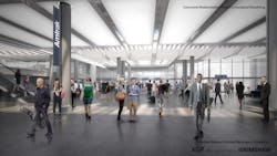 Amtrak will expand the concourse to double its capacity, which will alleviate congestion and enhance customer comfort and accessibility. Amtrak will expand the concourse to double its capacity, which will alleviate congestion and enhance customer comfort and accessibility.