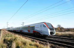TE Connectivity has won a contract to supply high-voltage roofline components to Stadler for a total of 58 electric and bi-mode FLIRT trains ordered for Greater Anglia’s network. TE Connectivity has won a contract to supply high-voltage roofline components to Stadler for a total of 58 electric and bi-mode FLIRT trains ordered for Greater Anglia’s network.