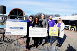 From left: Melanie Carroll, Chief Development Officer, Jonathan's Place; Carol Wise, EVP/Chief Operations Officer, DART; Gary Thomas, President/Executive Director, DART; Landon Cole, Volunteer and Youth Engagement Manager at Jonathan's Place; Ashli Robertson, Development Associate, Jonathan's Place. From left: Melanie Carroll, Chief Development Officer, Jonathan's Place; Carol Wise, EVP/Chief Operations Officer, DART; Gary Thomas, President/Executive Director, DART; Landon Cole, Volunteer and Youth Engagement Manager at Jonathan's Place; Ashli Robertson, Development Associate, Jonathan's Place.