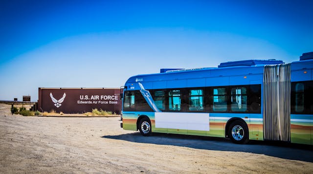 The Antelope Valley Transit Authority will begin bus service to Edwards Air Force Base on Tuesday, January 22nd.