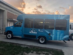 Palm Tran is launching a transportation service in the Glades that is not only improving travel mobility; it is also adding jobs to the economy. Palm Tran is launching a transportation service in the Glades that is not only improving travel mobility; it is also adding jobs to the economy.