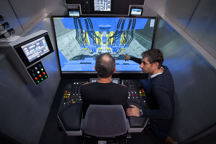 Plasser Ballast Tamper Simulator