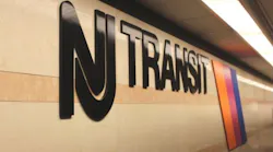Njt Ransit Logo On Wall Credit Nj Transit