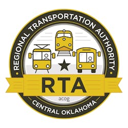 The seal of the Regional Transportation Authority of Central Oklahoma. The seal of the Regional Transportation Authority of Central Oklahoma.