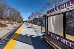The MBTA has announced that the brand new Blue Hill Avenue Station will open to Fairmount Line customers at the start of service on Monday, February 25, 2019. The MBTA has announced that the brand new Blue Hill Avenue Station will open to Fairmount Line customers at the start of service on Monday, February 25, 2019.