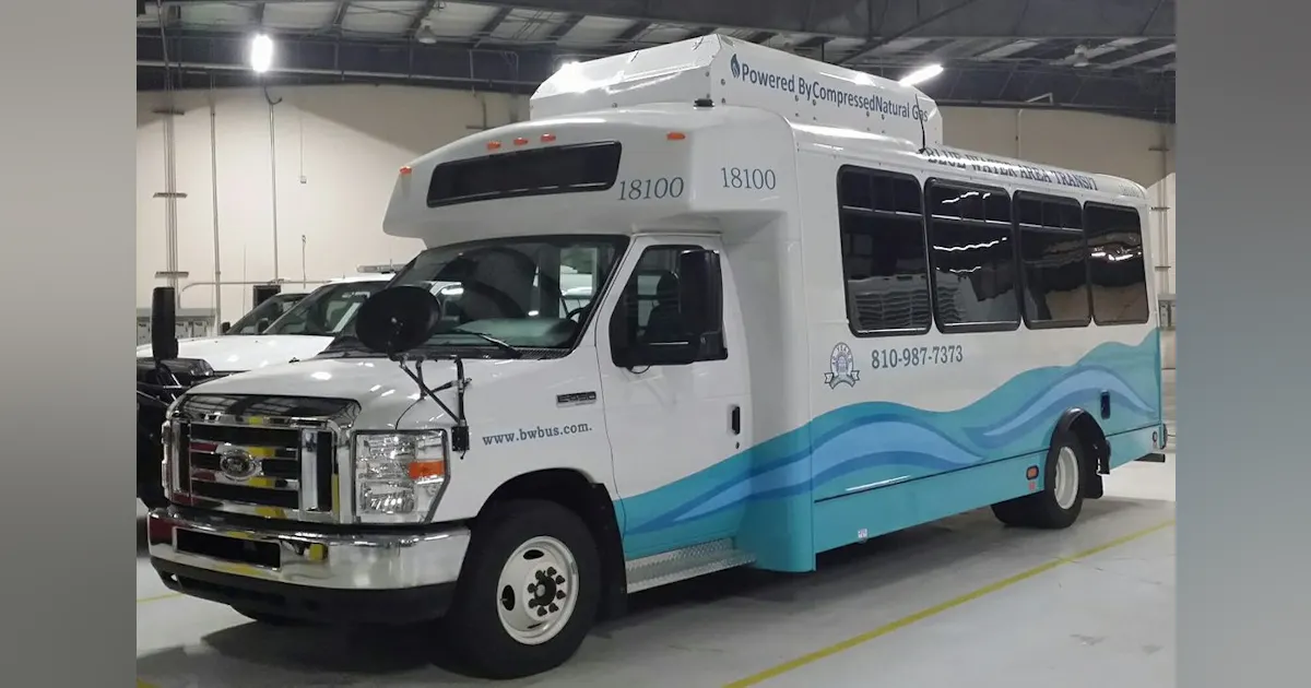 Blue Transportation Blue Water Area Transit Adds Eleven New Buses, Continues Clean ...