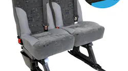 Freedman Seat on Ford Legs with Transition Brackets