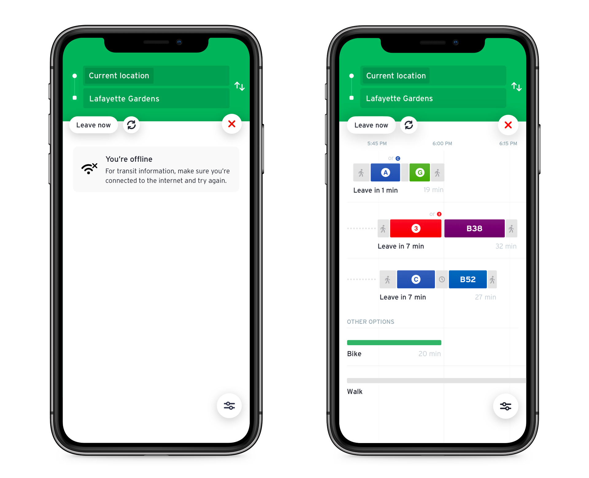 Transit has announced that its users can now plan transit trips, look up schedules, and get a-to-b walking and biking directions &mdash; all without needing a data connection.
