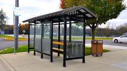 Enhancing its reputation as &apos;The Comfortable Corner of the North Shore&apos;, the Village of Northfield IL recently added four custom bus shelters by Duo-Gard.